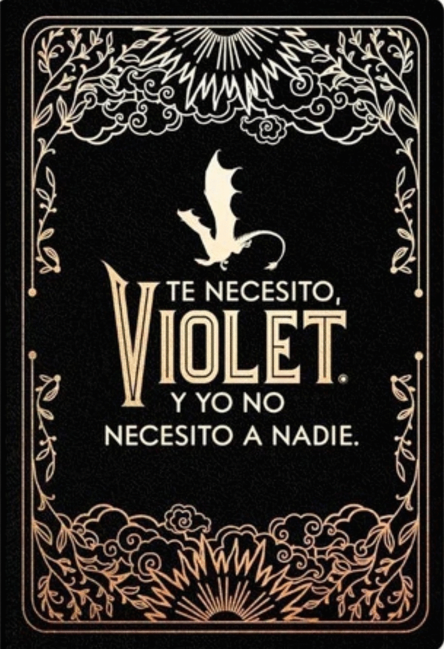 Post destacado de la madriguera libros | Producto: DIARIO OFICIAL ADS. TE NECESITO VIOLET